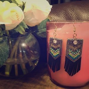BOHO Style Vegan Leather Earrings ❤️